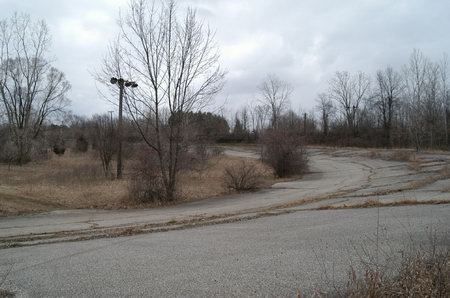 Jackson Motor Speedway - Turn And Light Pole